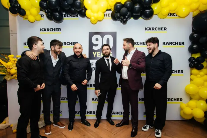 Karcher şirkəti üçün korporativ, şirkətin 90 illiyi münasibətilə