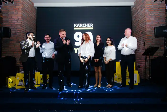 Karcher şirkəti üçün korporativ, şirkətin 90 illiyi münasibətilə